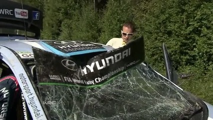 Wrc 2014 rd8 Finland Ден 1 Част 1