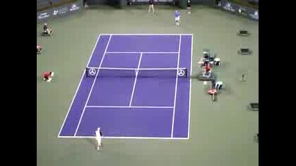 Roddick 2nd Round, Serving For The Match