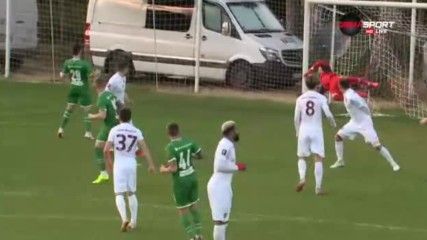Лудогорец - Клуж 0:1 /първо полувреме/