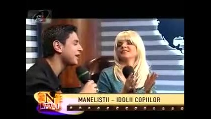 Copilul de aur si Laura Vass - Cine e inima mea (in Direct La B1 Tv - Nasul) 