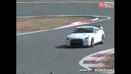 Nissan GT-R R35 Amuse Test run at FSW