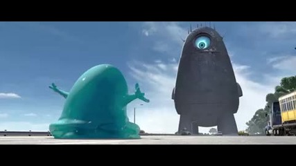 Чудовища срещу извънземни - трейлър / Monsters vs. Aliens Trailer Бг Аудио (hq) 