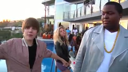 sean kingston ft. justin bieber - Eenie Meenie зад кадър
