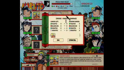 naruto arena test team :d