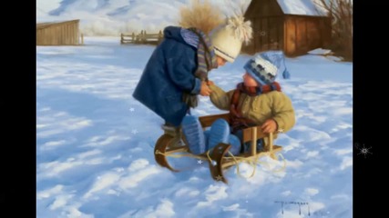 Зимната радост на децата... ...(artwork by Robert Duncan)... ...