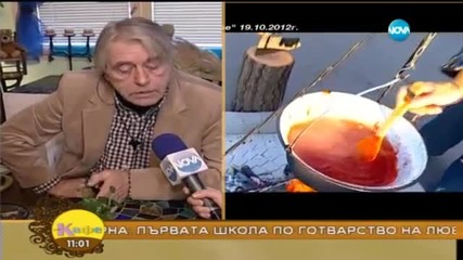 „На кафе” на рождения ден на актьора Любен Чаталов (24.02.2015г.)