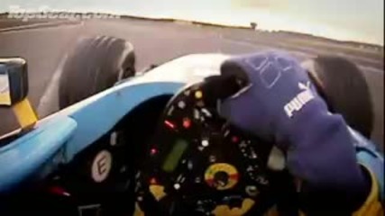 Richard Hammond drives F1 Renault R25 car at Silverstone - Top Gear - Bbc - Autos