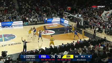 Франция - Босна и Херцеговина 76:74 /репортаж/