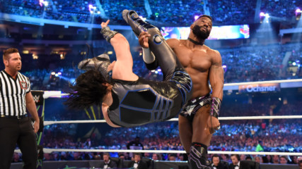 Mustafa Ali wows John Cena with a crushing Spanish Fly to Cedric Alexander: WrestleMania 34 Kickoff Match