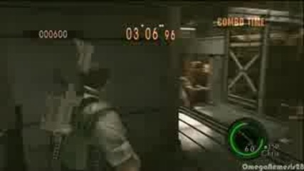 Resident Evil 5 The Mercenaries - Missle - Chris (s.t.a.r.s)