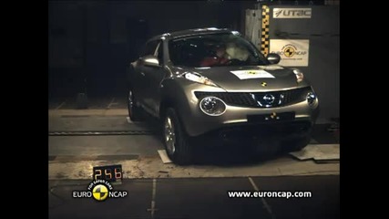 Краш тест на Nissan 2011