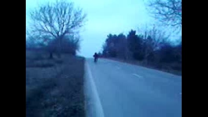 Баджанака спира колело за превишена скорост ;dd 