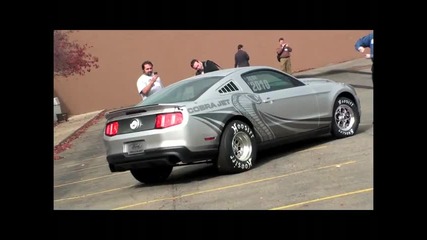 Ford Cobra Jet Mustang 2010 Burnout