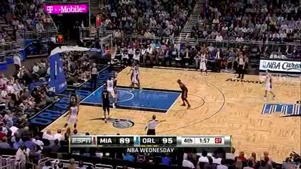 Miami Heat @ Orlando Magic 95 - 104 [highlights] - 24.11.2010