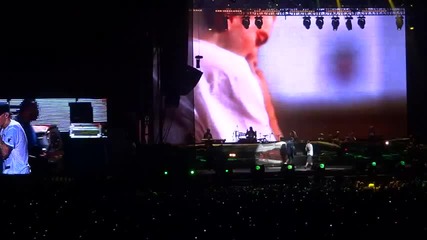 Eminem - Live Montreal Live 2011 [ Sing for the moment , Like toy soldiers, Forever ]