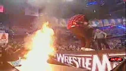 wwe wrestlemania extreme moments (from Wm 20 to Wm 27)