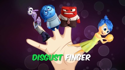 finger Family Song! Disney Pixar's Inside Out Nursery Rhyme!