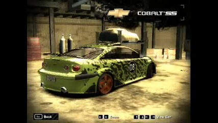 колата ми на Need for Speed - Most wanted ( след побеждаването на Izzy - blacklist member 12)
