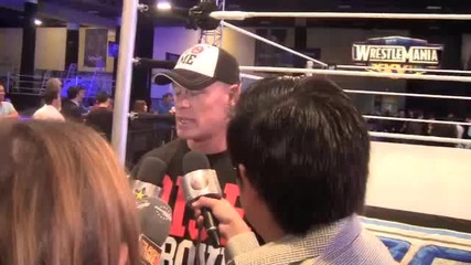 John Cena Felt Pressure Over Past Year Looking Forward To Match Vs The Rock