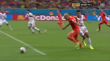 Световно Първенство 2014: Холандия - Коста Рика 0:0 (4:3) след дузпи