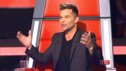 Ricky Martin- The Voice Australia 2013