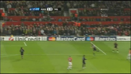 Man United 1 - 0 Ac Milan (rooney) 