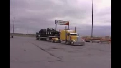 Loud Yellow Peterbilt 379