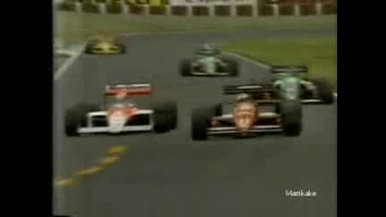 Ayrton Senna F1 Overtakes 