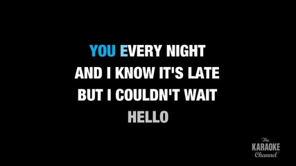 Neil Diamond - Hello Again - karaoke (with lead vocal)