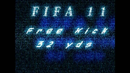 Страхотен гол от пряк свободен на Fifa 11 