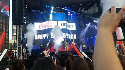 Coca cola The Voice Happy Energy Tour 2018 г. Plovdiv Dara - Все на мен (ново)