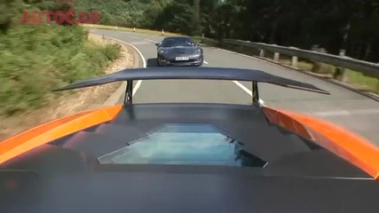Corvette Zr1 vs Lambo Sv by autocar 
