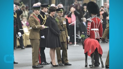 Prince William and Kate Middleton Celebrate St. Patrick's Day at a Parade