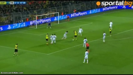 Real madrid vs Borussia Dortmund-0 2