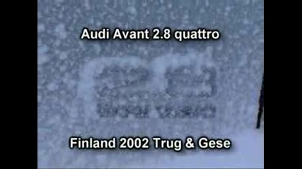 Audi Avant 2.8 Quattro На Снега