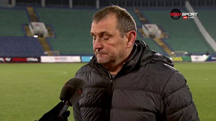 Загорчич: Не съм доволен от полусезона, гоним място в Топ 6