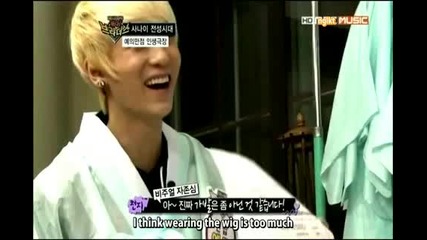 [subbed] Chunji shoots Ricky the death glare 130104 Rising Brothers Ep 11