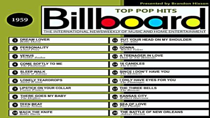 Billboard Top Pop Hits - 1959