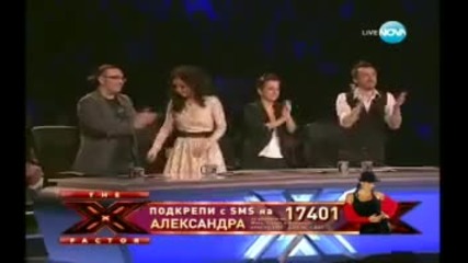 X Factor Bulgaria Sanny Alexa-alexandra - Right Here Waiting (richard Marx) 08.11.2011.