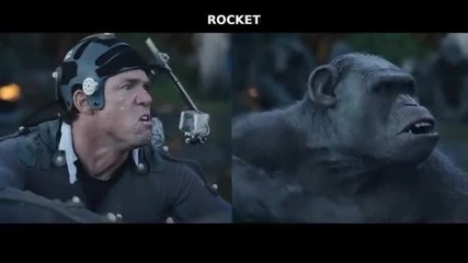 Dawn Of The Planet of The Apes - Motion Capture Clip