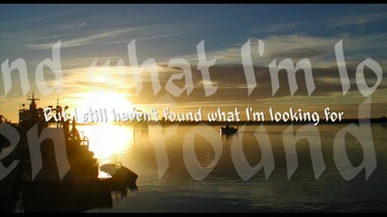 U2 - I Still Haven't Found What I'm Looking For / By Francesco