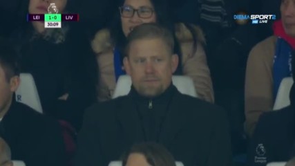 Каспер Шмайхел под погледа на татко