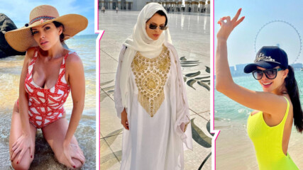 Директно от най-красивата джамия в света: Объркаха Преслава с арабска принцеса