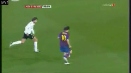 Barcelona - Valencia 3 - 0 ( 14.3.2010 )
