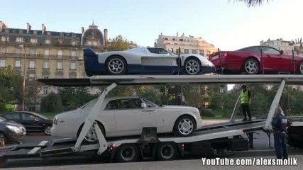 Maserati Mc12 + Aston Martin V8 V600 Lm + Carrera Gt seized