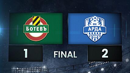 Botev Plovdiv vs. Arda - Condensed Game