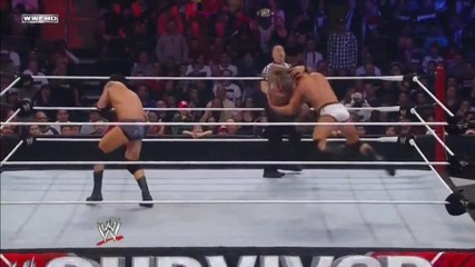 Rko on Cody Rhodes followed by Wasteland on Randy Orton