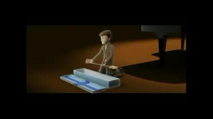 3d Анимация - Свирене На Пиано