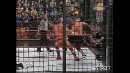 WWE Elimination Chamber IV - New Years Revolution 2006 **HQ** (Част 2) - Kane/Michaels/Masters/Carlito/Cena/Angle