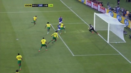 Япония 1 - 0 Камерун Хонда Гол World Cup 2010™ South Africa Високо Качество